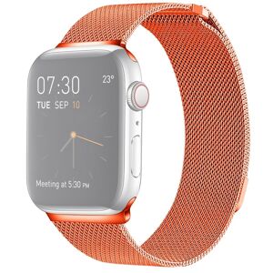 Kamda Metallarmband Milanese Loop för Apple Watch 38/40/41mm Orange