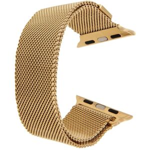 Kamda Metallarmband Milanese Loop Guld för Apple Watch 42/44/45mm