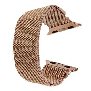 Kamda Metallarmband Milanese Loop Roséguld för Apple Watch 42/44/45mm