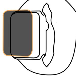 Övrigt Skärmskydd i härdat glas för Apple Watch 38 mm