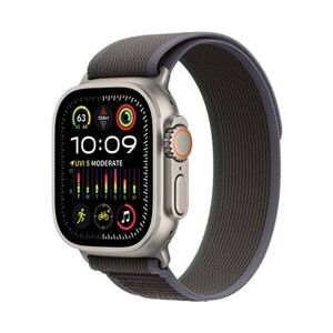 Apple Watch Ultra 2 GPS + Cellular, 49mm Titanium Case with Blue/Black Trail Loop - S/M