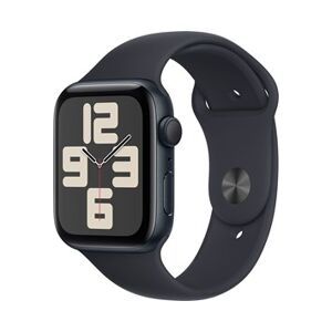 Apple Watch SE GPS 44mm Midnight Aluminium Case with Midnight Sport Band - M/L