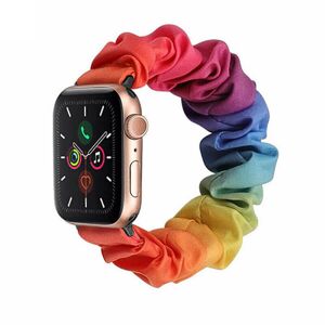 SES Elastický pásik pre chytré hodinky Apple Watch SE 40 mm (2020) - dúhový