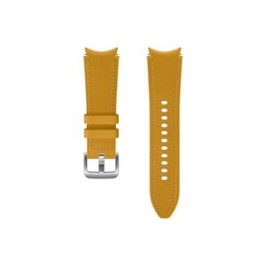 Samsung Galaxy Watch4/Watch4 Classic Hybrid Leather Strap (S/M) in Mustard (ET-SHR88SYEGEU)
