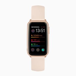 Sekonda Sekonda Track Smart Watch   Rose Gold Case & Pink Silicone Strap   30170