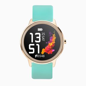 Sekonda Sekonda Flex Smart Watch   Rose Gold Case & Turquoise Silicone Strap   40443