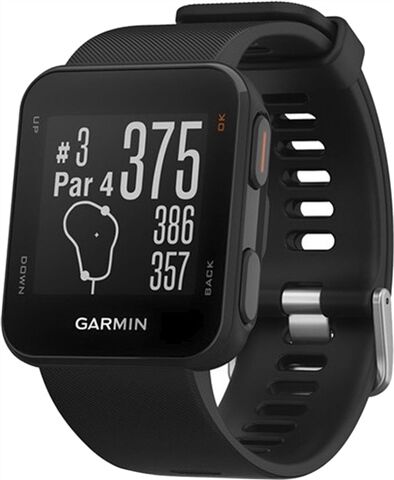 Refurbished: Garmin Approach S10 GPS Golf Watch - Black, A