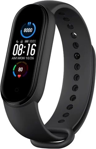 Refurbished: Xiaomi Mi Band 5 Smart Wristband Fitness Tracker Heart Rate Monitor, B
