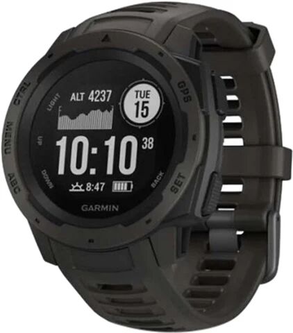 Refurbished: Garmin Instinct GPS Watch-Graphite, B