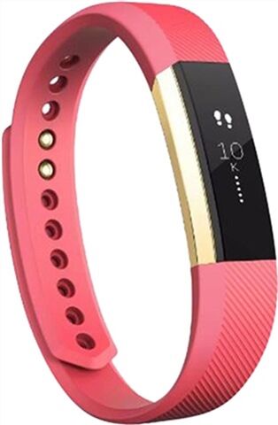 Refurbished: Fitbit Alta Fitness Wrist Band Pink/Gold, Small B