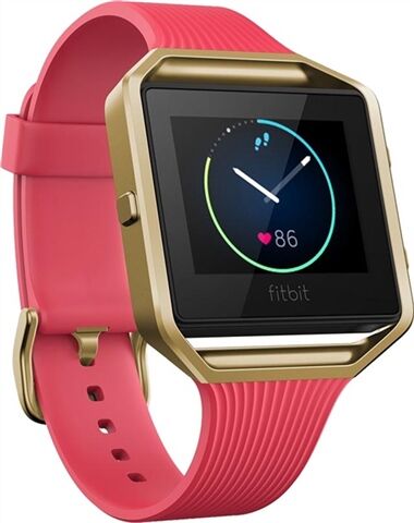 Refurbished: Fitbit Blaze Smart Fitness Watch (Small) - Tapered Pink, B