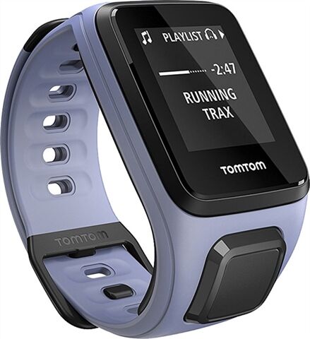 Refurbished: TomTom Spark Cardio + Music GPS Fitness Watch Small - Purple Haze, B