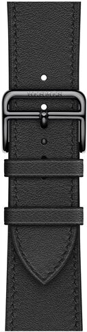 Refurbished: Hermes Single Tour STRAP ONLY, Noir, 44mm, B