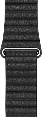 Refurbished: Leather Loop STRAP ONLY, Black, 44mm, Large, B