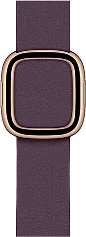 Refurbished: Modern Buckle STRAP ONLY, Aubergine, 40mm, Small, B