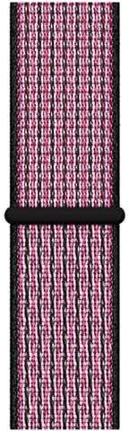 Refurbished: Nike Sport Loop STRAP ONLY, Pink Blast/True Berry, 40mm, B