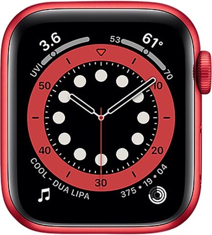 Refurbished: Watch Series 6 (Cellular) NO STRAP, Product Red Aluminium, 40mm, A