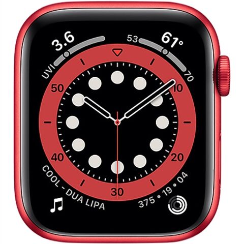 Refurbished: Watch Series 6 (GPS) NO STRAP, Product Red Aluminium, 44mm, B