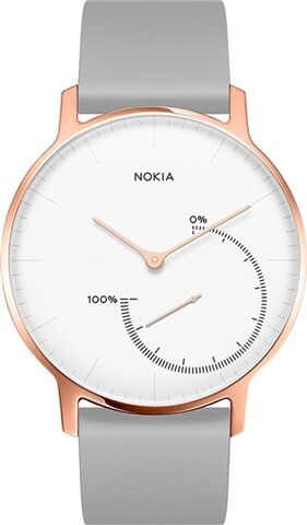 Refurbished: Nokia Steel Smartwatch and Activity Tracker - L.E Rose Gold, A