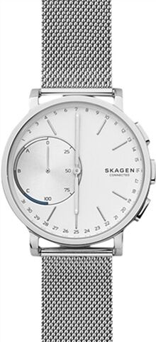 Refurbished: Skagen Connected SKT1110 Hagen Hybrid Smart Watch - Silver, B