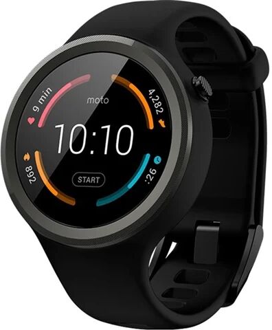 Refurbished: Motorola Moto 360 Sport Smartwatch Black, C