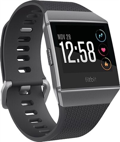 Refurbished: Fitbit Ionic Smartwatch - Charcoal/Smoke Grey, C