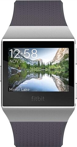 Refurbished: Fitbit Ionic Smartwatch - Silver Gray/Blue Grey, C