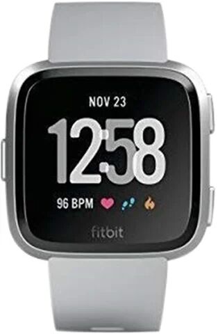 Refurbished: Fitbit Versa Health and Fitness Smartwatch - Grey, C