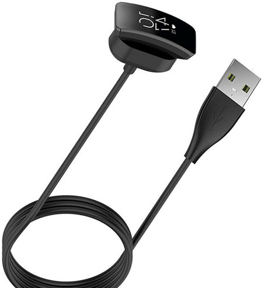 Hellfire Trading For Fitbit Charge 5 USB Cable Charging Charger Lead