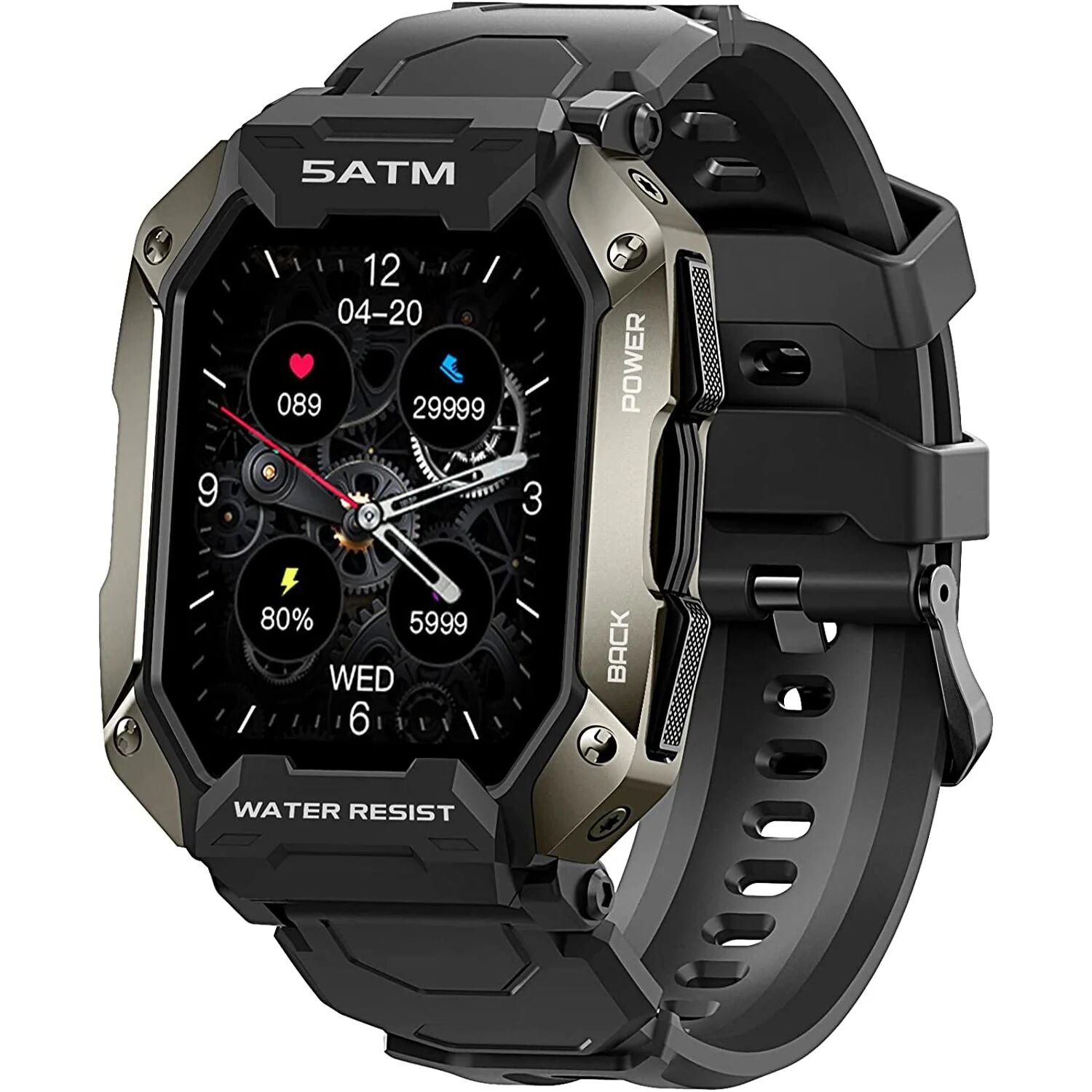 DailySale 1.71" Tactical Military Sports Smart Watch