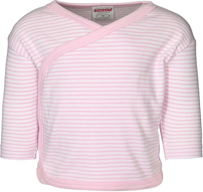 Playshoes Wickel-Langarmshirt RINGEL in rosa/weiß