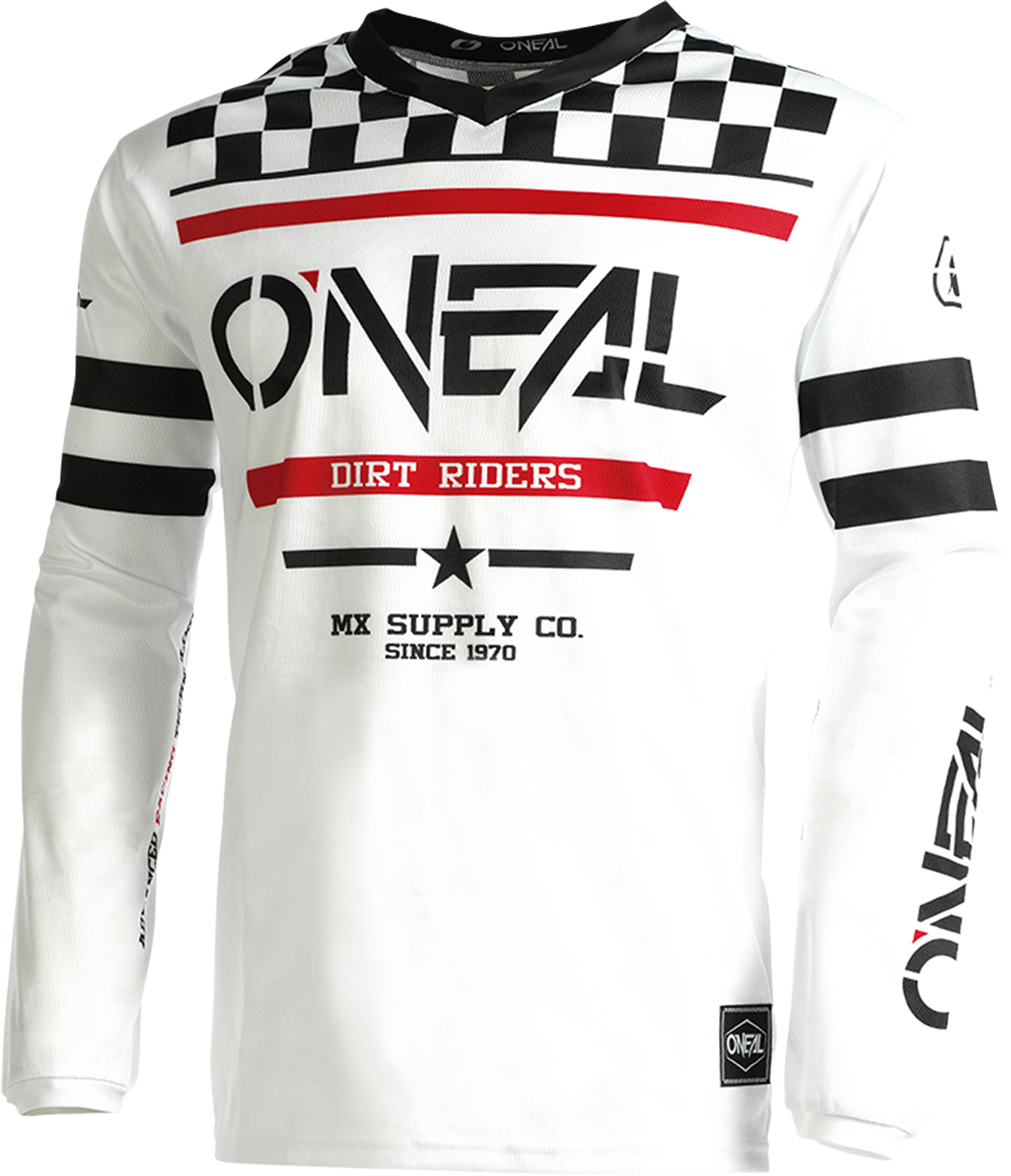 O'Neal Crossshirt O'Neal Element Squadron Weiß-Schwarz Kinder