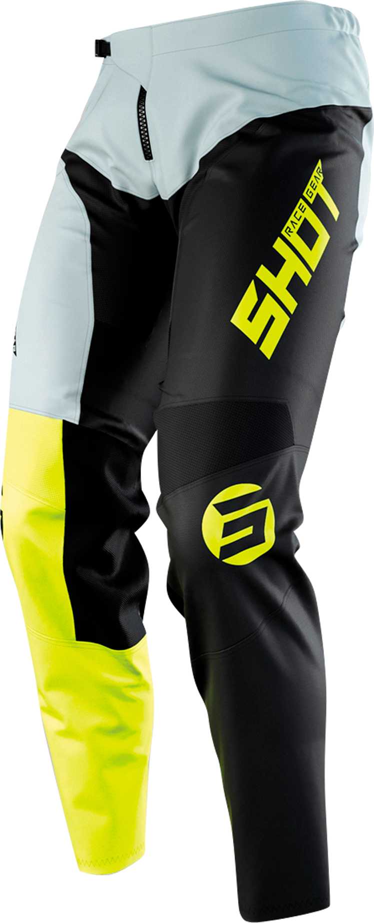 Shot Race Gear Crosshose Kinder Shot Storm Youth Neongelb