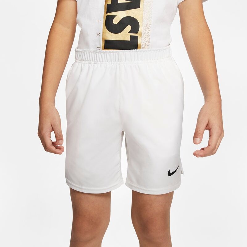 NikeCourt Flex Ace Older Kids' (Boys') Tennis Shorts - White - size: XS, S, L, XL