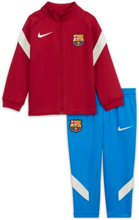 Nike F.C. Barcelona Strike Baby & Toddler Nike Dri-FIT Knit Football Tracksuit - Red - size: 3-6M, 12-18M, 18-24M, 6-9M, 9-12M, 24-36M