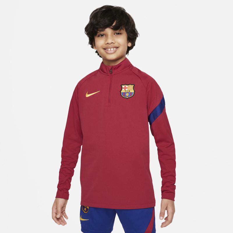Nike F.C. Barcelona Academy Pro Older Kids' Nike Dri-FIT Football Drill Top - Red - size: XS, S, M, L, XL