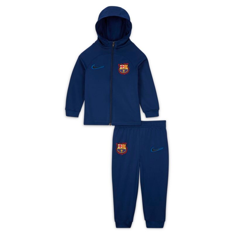 Nike F.C. Barcelona Strike Baby & Toddler Nike Dri-FIT Knit Football Tracksuit - Blue - size: 12-18M, 18-24M, 9-12M, 3-6M, 6-9M, 24-36M