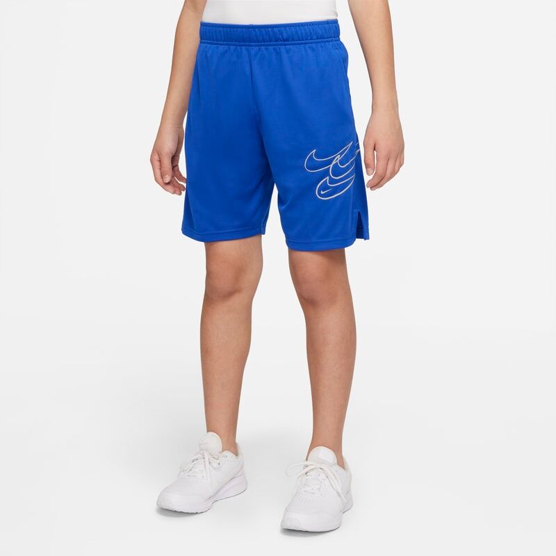 Nike Dri-FIT Older Kids' (Boys') Training Shorts - Blue - size: XS, S, M, L, XL