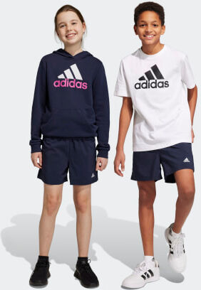 Adidas Essentials Small Logo Chelsea Shorts Ink / White 910Y - Kids Lifestyle Shorts 910Y