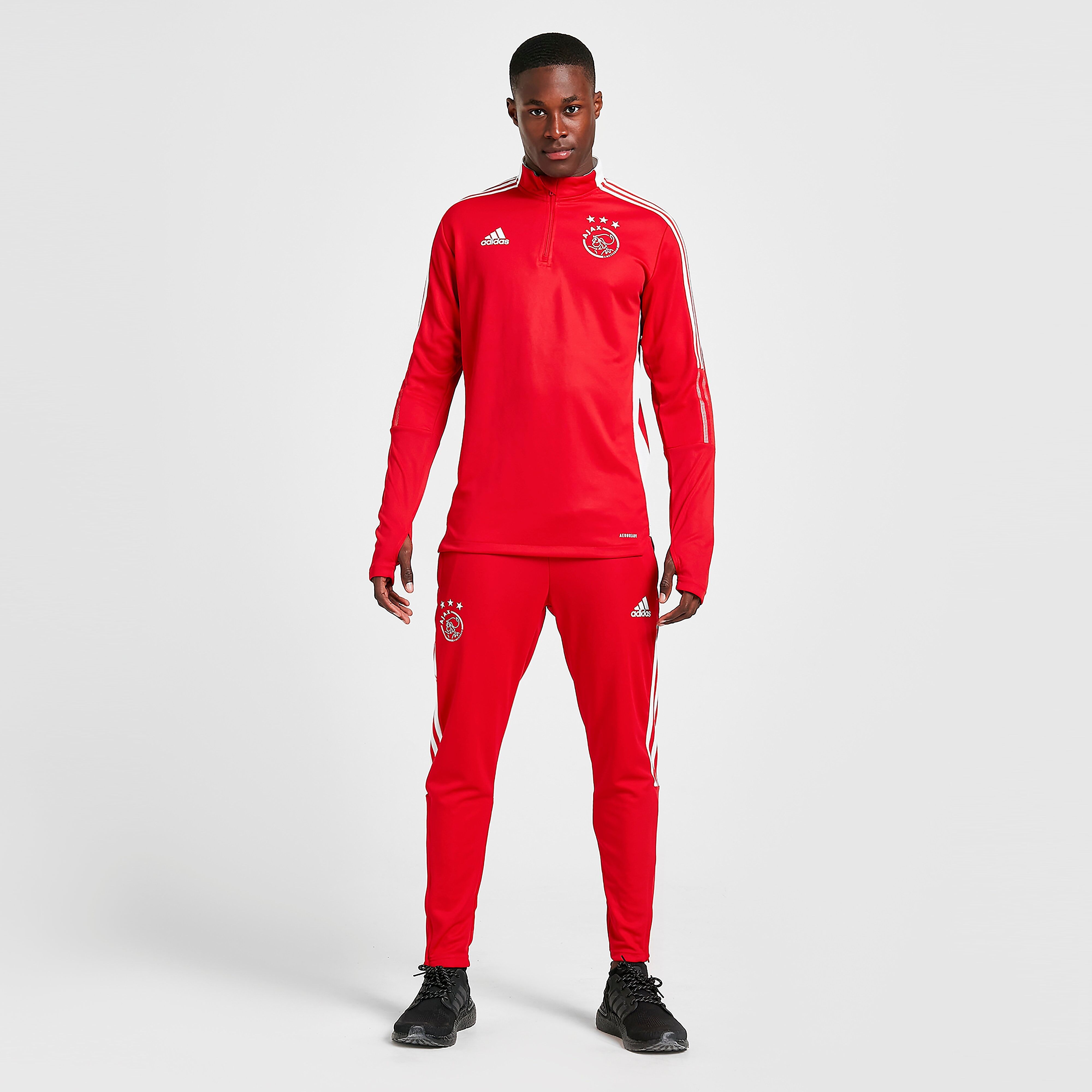 adidas Ajax 2021/22 Training Pants - Team Collegiate Red - Mens  size: M