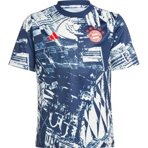 Adidas FC Bayern München Prematch Funktionsshirt Kinder weiß 140