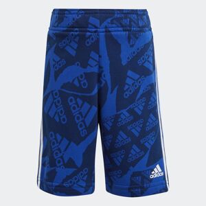 Adidas Sportswear Shorts »LK CAMLOG FT SH«, (1 tlg.) Semi Lucid Blue / Dark Blue  122