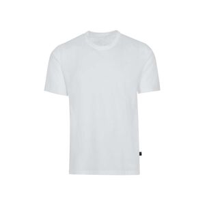Trigema T-Shirt »TRIGEMA T-Shirt aus 100% Baumwolle«, (1 tlg.) weiss  152