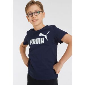 Puma T-Shirt »ESS LOGO TEE B« Peacoat  128