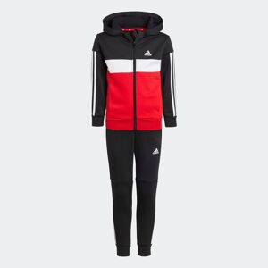 Adidas Sportswear Trainingsanzug »LK 3S TIB FL TS«, (2 tlg.) Better Scarlet / White / Black  128