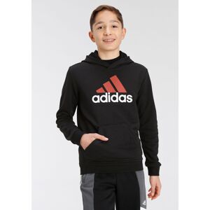 Adidas Sportswear Kapuzensweatshirt »U BL 2 HOODIE« Black / Better Scarlet / White  164