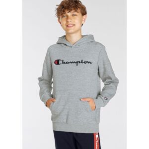 Champion Sweatshirt »Classic Hooded Sweatshirt large Logo - für Kinder« grau 2  S (128/134)