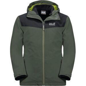 Jack Wolfskin 3-in-1-Funktionsjacke »SNOWFROST 3IN1 JACKET K«, (2 teilig),... graugrün  164