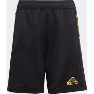 Adidas Sportswear Shorts »J HOT SU SHORT«, (1 tlg.) Black / Semi Spark / Spark / Pulse Magenta  152