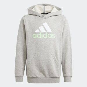 Adidas Sportswear Kapuzensweatshirt »U BL 2 HOODIE« Medium Grey Heather / White / Semi Green Spark  164
